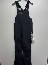 Roxy Rideout Snow Bib Pant Women's True Black Size Medium 6A2A