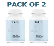 Mars by GHC Surge Max Contains Shilajit Ashwagandha Gokshura FreeShip 60Caps x 2