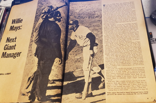 Baseball 1966 NO.7 Magazine – SANDY KOUFAX Cover MANTLE MAYS Worn - Picture 4 of 6