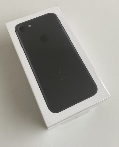 New Sealed  Apple iPhone 7 128gb - UK Supplied - Sim Free Unlocked Rare iOS 11 - Picture 1 of 3