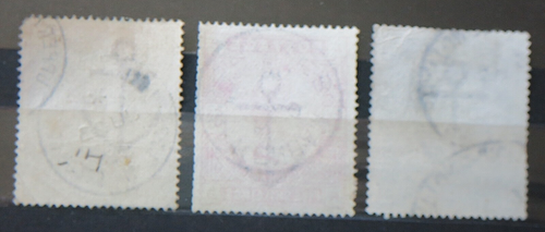 GB QV 1883 2/6 lilac, 5s Rose, 10s ultramarine SG179, 180 ,183 Stamps - Picture 2 of 4