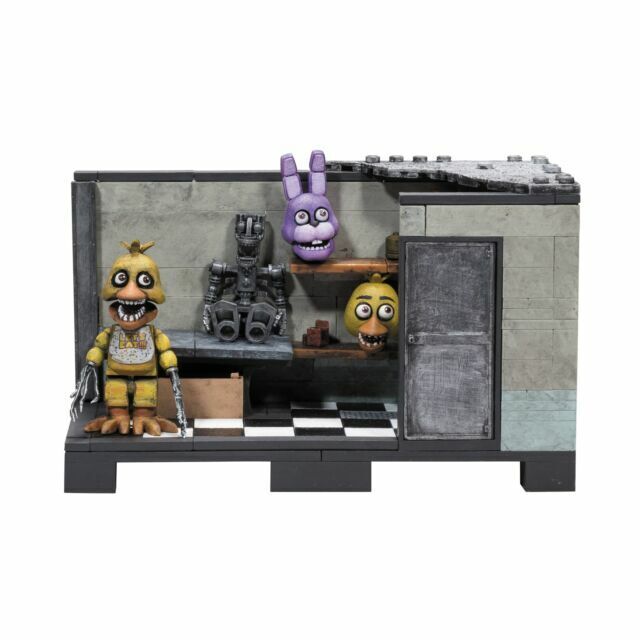  McFarlane Toys Five Nights at Freddy's Backstage 'Classic  Series' Medium Construction Set : Toys & Games