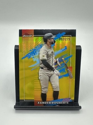 Xander Bogaerts 2/275 Gold Refractor- Topps Finest 2026
