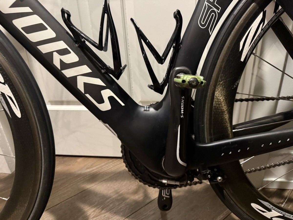 Specialized S-Works Shiv TT / Triathlon- 404 Zipp Wheels SRAM