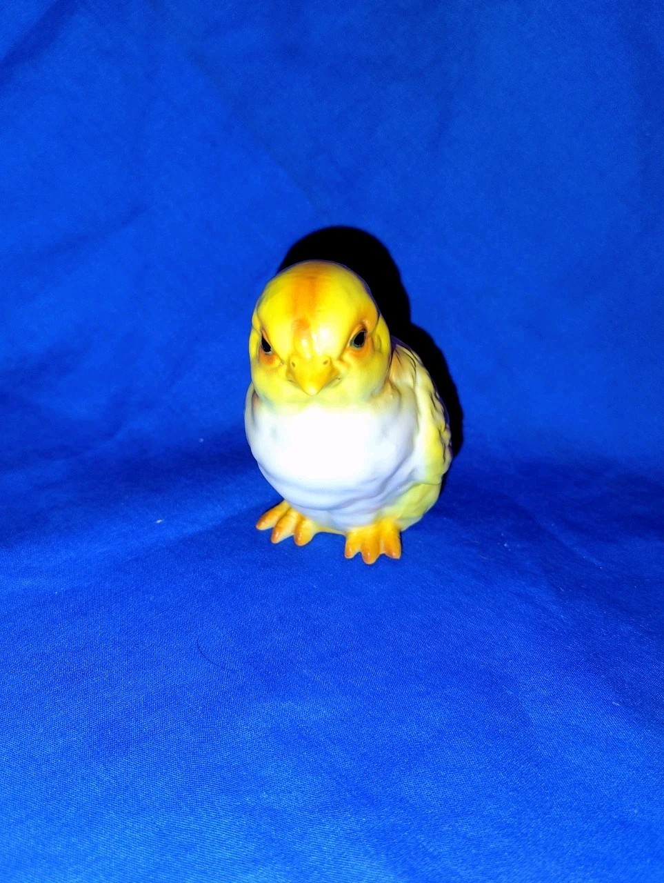 Lefton Baby Chick Figurine Easter Spring Chicken With Label Porcelain Japan