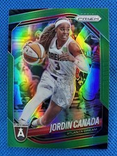 2025 #120 Jordin Canada Panini Prizm WNBA Green Prizm Dream