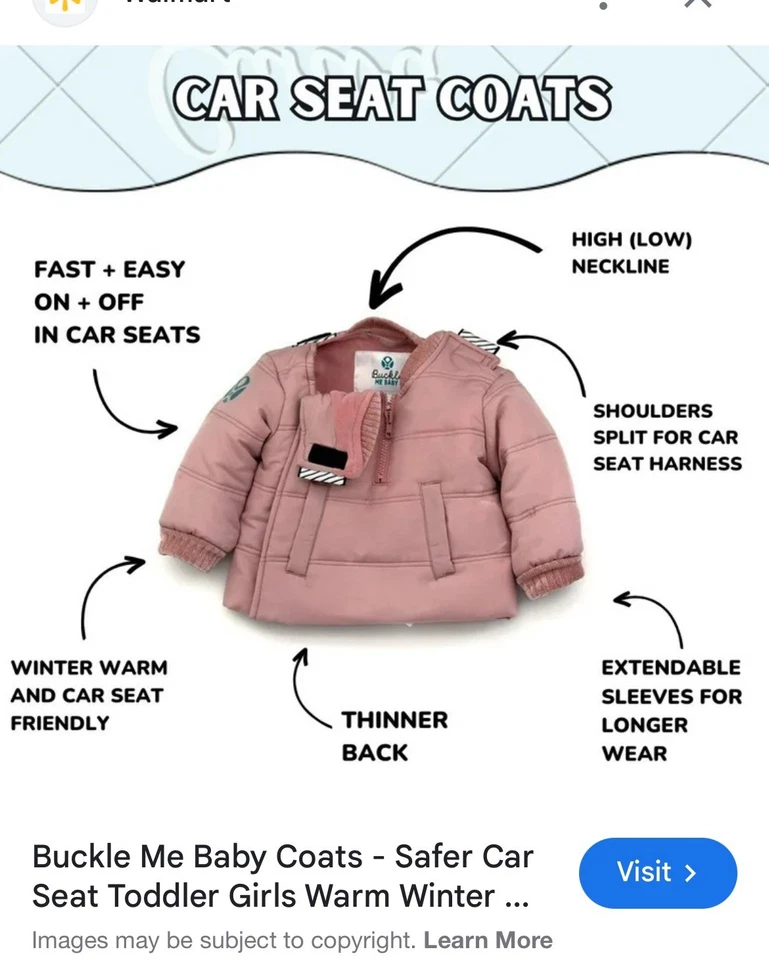 abrigo bebé hebilla me Foto 4 de 4