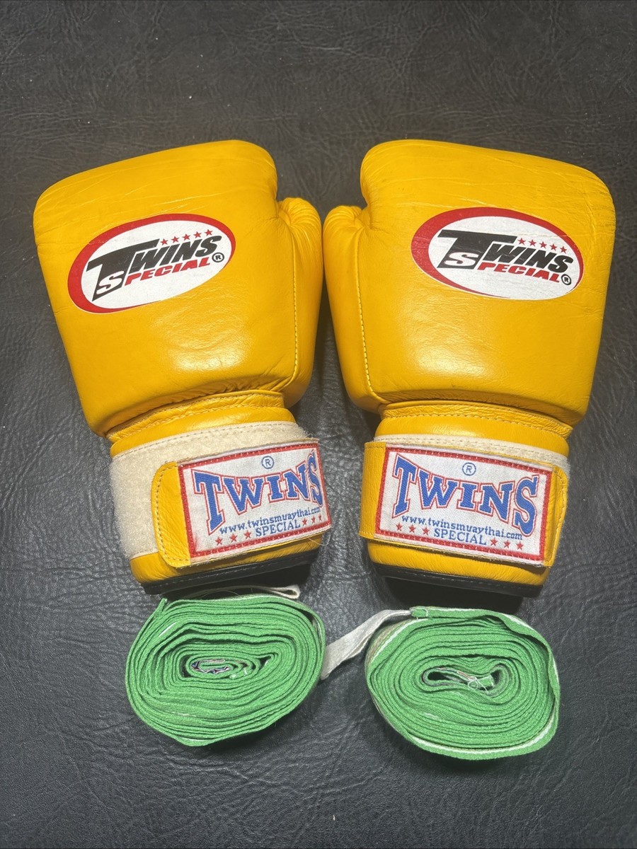 TWINS SPECIAL ボクシンググローブ 10 oz イエロー Twins Special Boxing Gloves 10 Oz. Bright Yellow | eBay