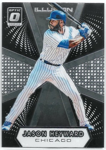 2016 Panini Donruss Optic ~ JASON HEYWARD Illusion Insert #I-13 Cubs - Picture 1 of 2