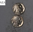 1930+1934 Buffalo Nickel Set/Lot ~ Extra Fine XF/EF ~ 2 Coins ~ ZBL34