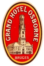 🌟 Grand Hotel Osborne Vintage Poster - 24x36” Travel Art Piece 🌍 Rare Reprint