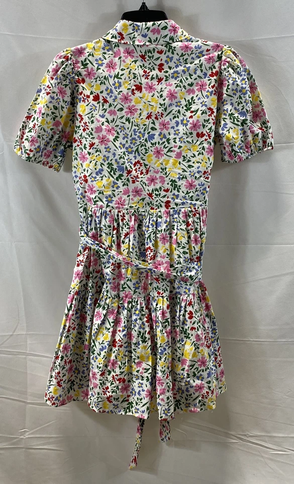Vestido camisero floral manga corta Kate Spade para mujer talla pequeña Foto 2 de 4