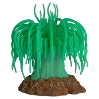 Aqua Della Plastikpflanze Anemone GrüN 9X9X9,8Cm FüR Aquarium Deko Leuchtend