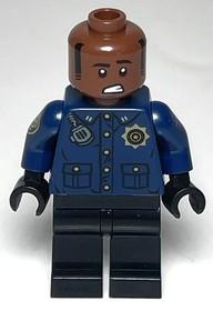 LEGO SH0417 GCPD Officer (2017, Batman, Swat Gear, DC Universe, 70915) Canadian