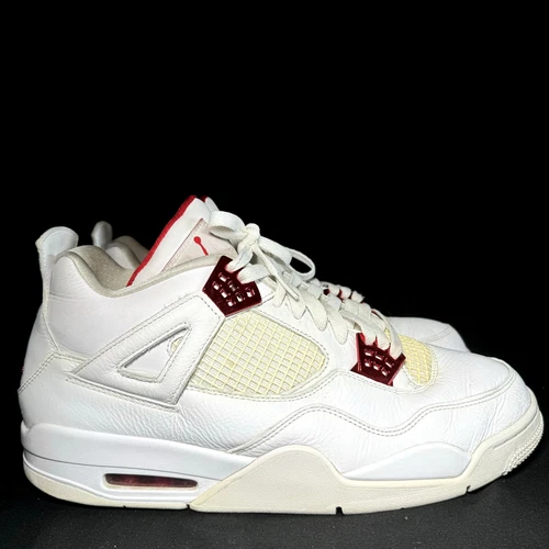 Size 13- Nike Air Jordan 4 Retro Red Metallic 2020 Men's Shoes Ships Now