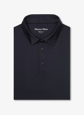 Mizzen Main XL Versa Polo Solid Black Classic Fit MSRP 108 New NWT Extra Large
