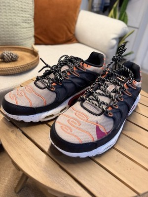 Nike Air Max Terrascape Plus Low-Top Lace-Up Mesh Moon Fossil Mantra Orange