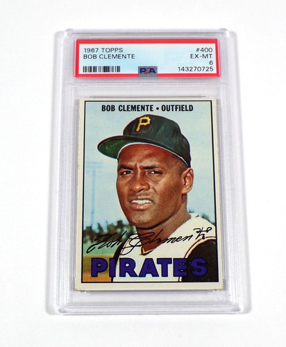1967 Topps Roberto Clemente #400 Pirates PSA 6