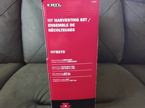 Ertl Massey Ferguson Harvestering 6 Piece 1/64 Set Awesome Set - Picture 2 of 3