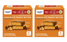 Chocolate Peanut Butter Meal Bar, 5 Ct pack of 2