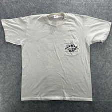 Vintage Larry Murphy Shirt Mens Large Pocket Tee Home Improvement Promo 90s USA