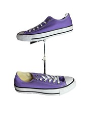 Converse Chuck Taylor All Star M 5.5 W 7.5 Sneakers Canvas Lace Up Purple Shoes