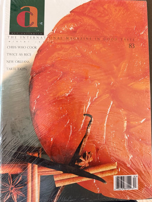 Art Culinaire 83 Winter 1999 Rice New Orleans Tarte Tatin STILL SEALED