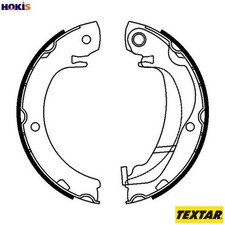 BRAKE SHOE SET PARKING BRAKE 91074300 FOR TOYOTA 1ZZ-FE 1.8L 1ND-TV 1.4L 4cyl