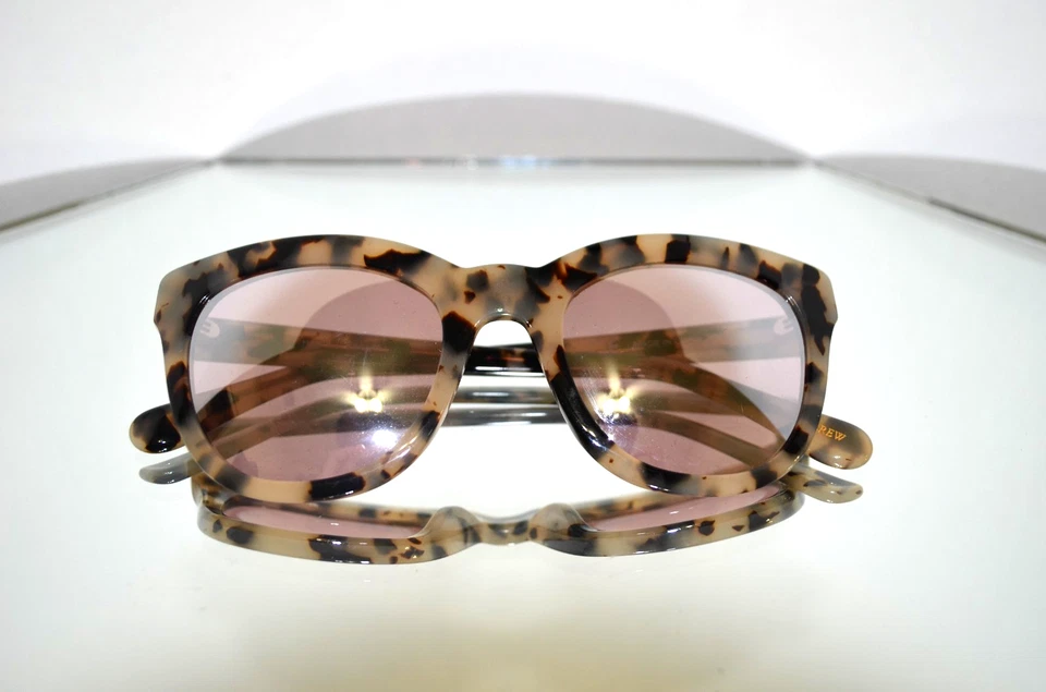 HERMOSA J. Gafas de sol Crew "Veranda" ojo de gato caparazón de tortuga marrón H8906 EB9499 Foto 2 de 4