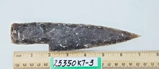 7" Stone Knife Blade - Skinning - Hunting - Ornamental - Craft- Hand Knapped