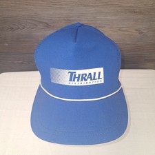 Vintage Thrall Distribution Mesh Snapback Hat 90's Made In USA