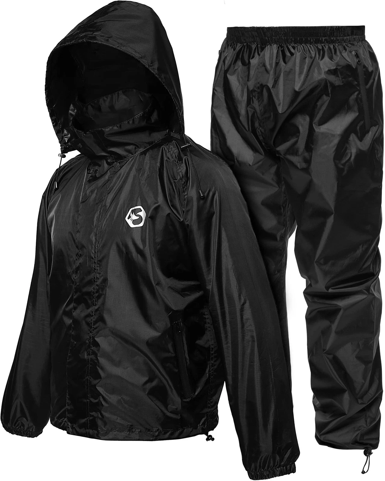 Waterproof Rain Suit – Durable Breathable Lightweight Rainwear for Men & Wome...