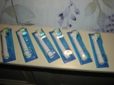 6 Genuine Oral-B Electric Toothbrush Replacement Heads NEW SEALED (4 704 132-00)