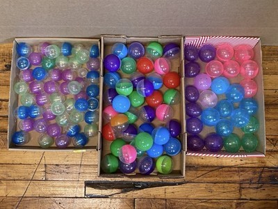 Gashapon Capsule Lot 114 Empty Toy Vending Capsules 2  2.5  2.75 