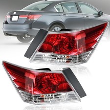Fit for 2008-2012 Honda Accord Tail Light Assembly,Brake Lamp Rear Light for 20