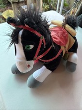 Vintage Disney Store Khan 16  Plush Horse MULAN  S Horse 1990  s RARE Khan