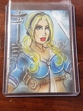 Sucker Punch sketch card Baby Doll 1 of 1 Bianca Thompson 