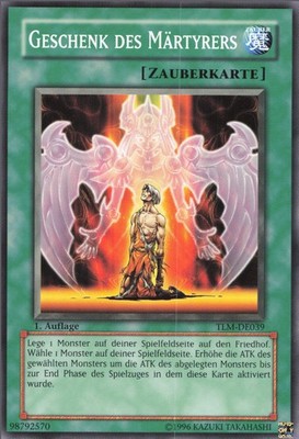 YuGiOh Geschenk des Märtyrers TLM-DE039 Common NM unl.