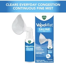 Vicks VapoMist Saline, Soothing Vapors, Non-Medicated, 1.7oz
