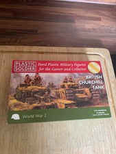 Plastic Soldier Company 1/72 WW2 British Churchill Tanks (2 in Box) UVP 29,95£