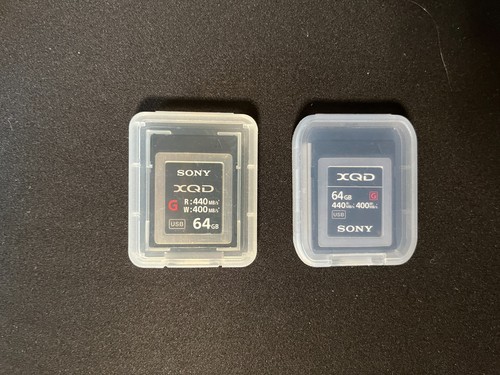 2x Sony XQD 64GB Cards + Card Reader (brand new) - Zdjęcie 2 z 2