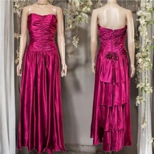 Strapless Ruched Gown - Sz 9