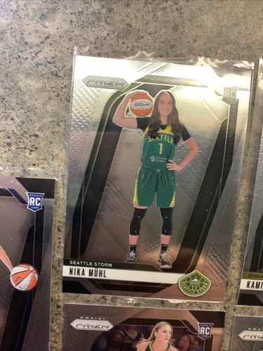 2024 WNBA PRIZM ROOKIES 6 CARD LOT INC VARIATIONS RCs CARDOSO SHELDON MUHL PILI - Picture 4 of 8