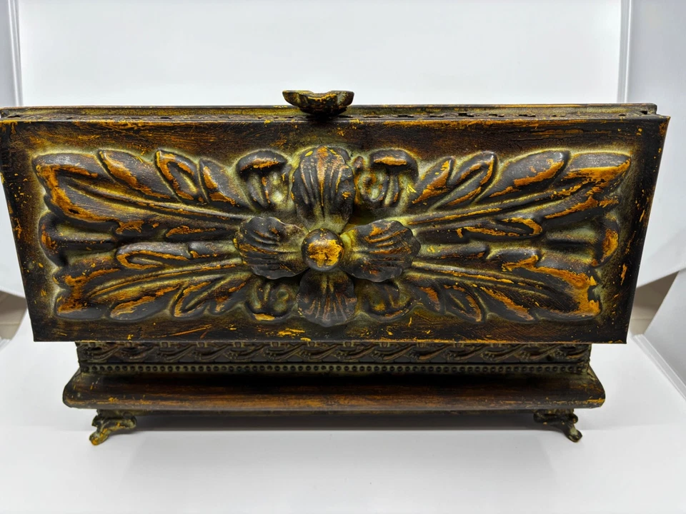 Decorative old World Chest - Image 3 of 4