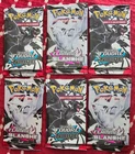 Lot 1- 6 Boosters EV10.5 Foudre noire Flamme blanche FR -Alt-Ex-FA Full art-gold