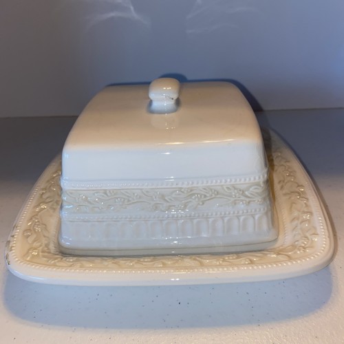 Lourdes Signatures Housewares Incorporated Square Covered Butter/Käse Dish - Bild 3 von 10