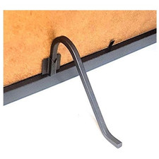 Square Black Picture Bracket Curl Up & Stand Photo Frame Easel Framing Supplies