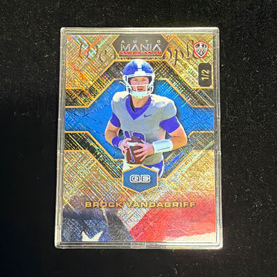 Wild Card 2024 Auto Mania Holo-Lux Brock Vandagriff Auto AMAHP-BV 1/2