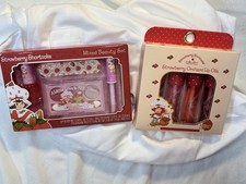Strawberry Shortcake Beauty Gift Set-Lip Gloss Oil Eyeshadow Makeup Nail Polish