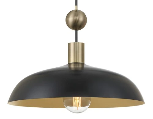 Minka Lavery 1996 Biloxi 24"W Pendant - Coal / Weathered Antique Brass - Picture 3 of 3